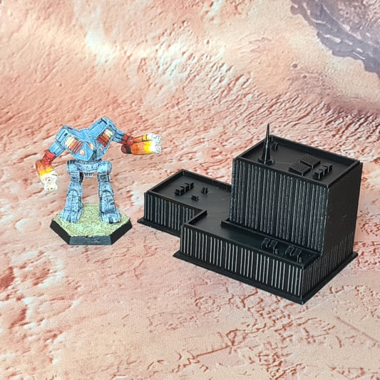 Gebäude 5 im 6mm Maßstab für Battletech und Alpha Strike