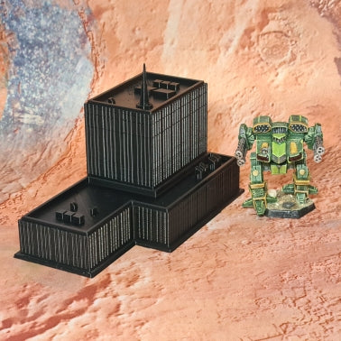 Gebäude 5 im 6mm Maßstab für Battletech und Alpha Strike