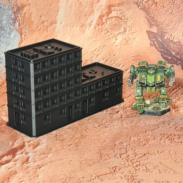 Gebäude 9 im 6mm Maßstab für Battletech und Alpha Strike