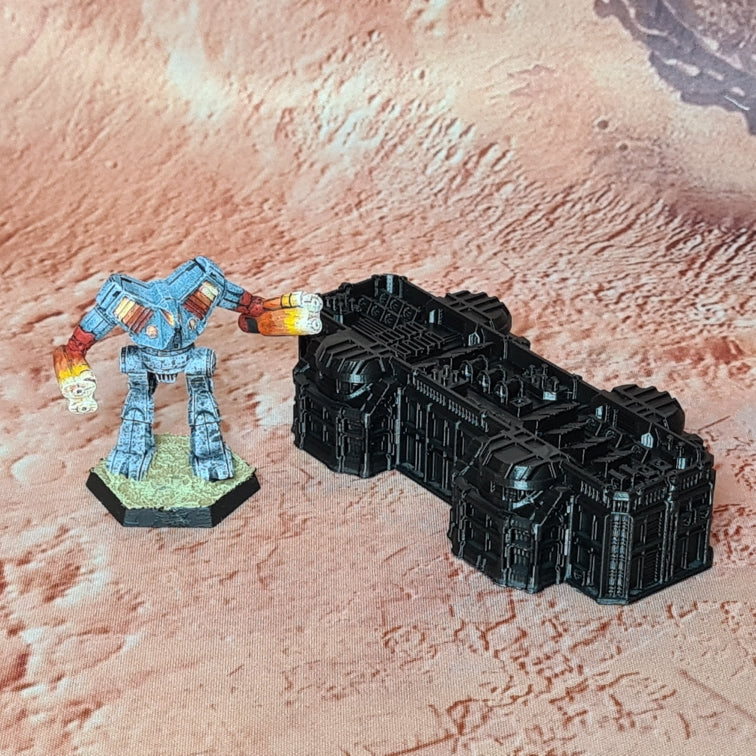 Gebäude 16 im 6mm Maßstab für Battletech und Alpha Strike