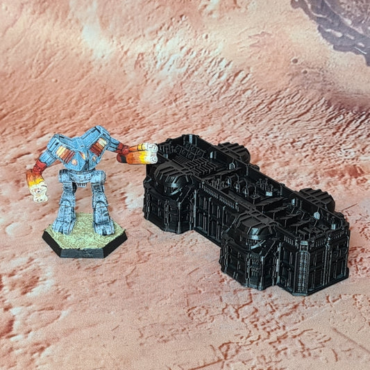 Gebäude 16 im 6mm Maßstab für Battletech und Alpha Strike