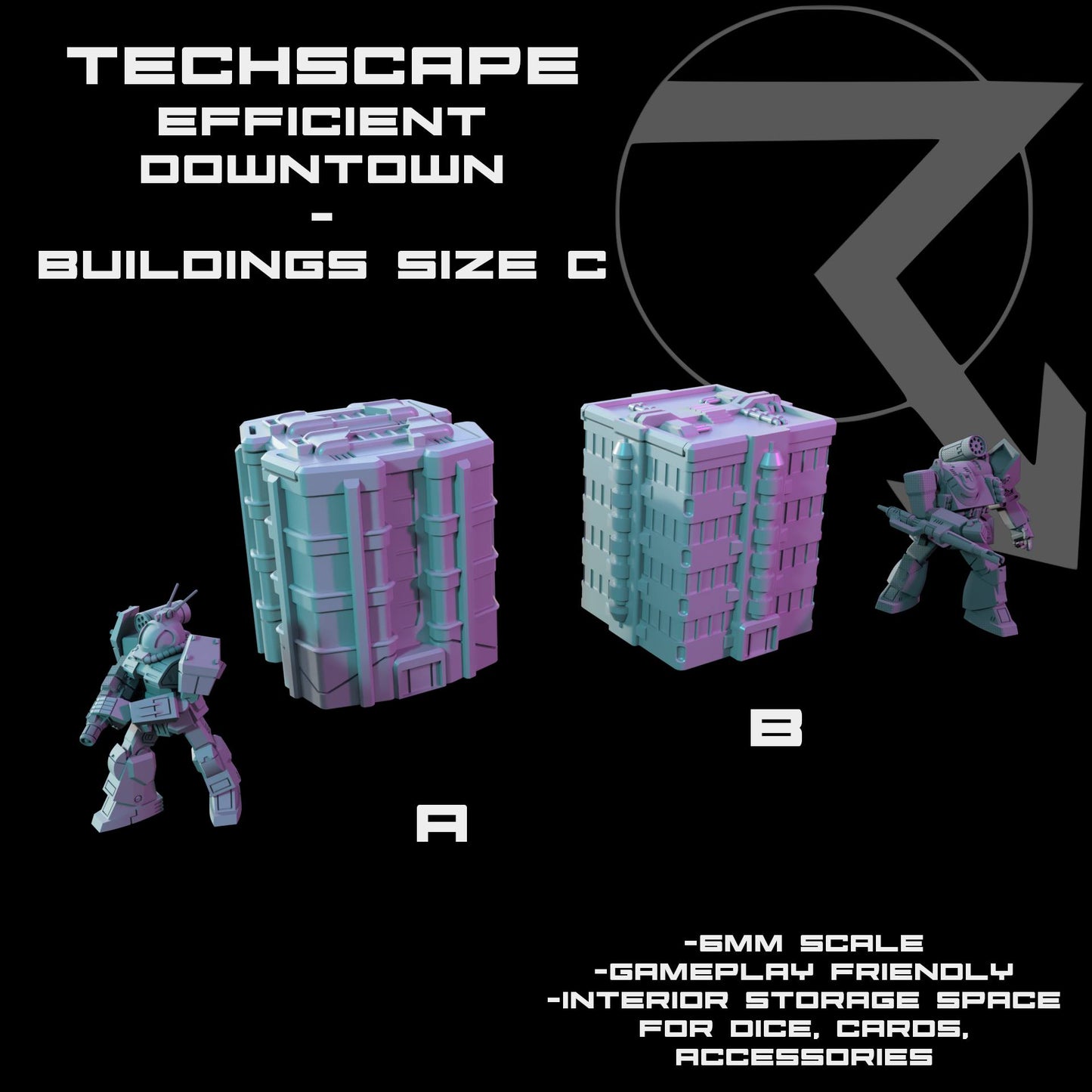 Techscape 6mm-Efficient Downtown