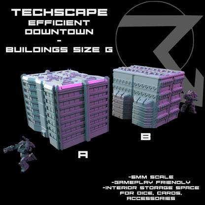 Techscape 6mm-Efficient Downtown