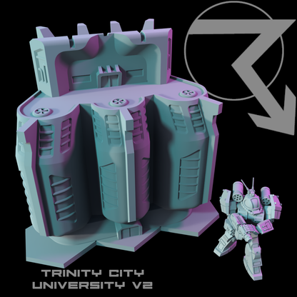HEXTECH-Trinity City-Core Buildings