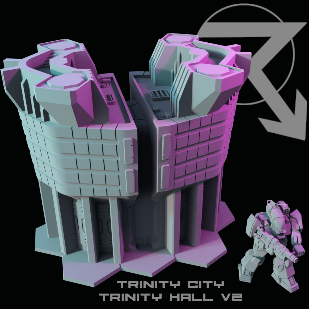 HEXTECH-Trinity City-Core Buildings