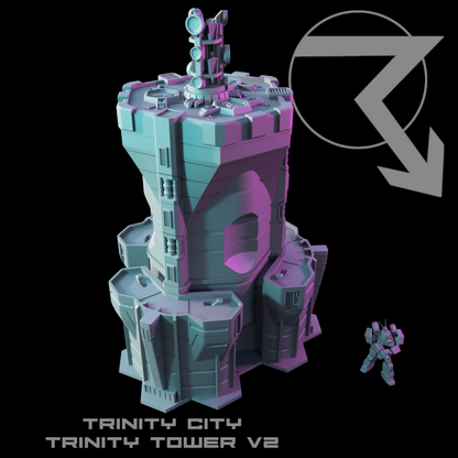 HEXTECH-Trinity City-Core Buildings