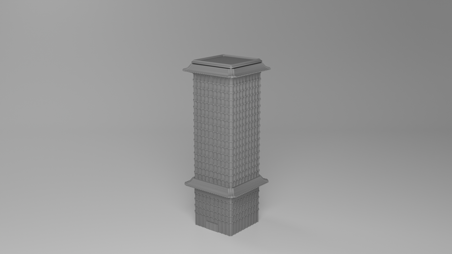 Asia Gebäude Erweiterung Dächer