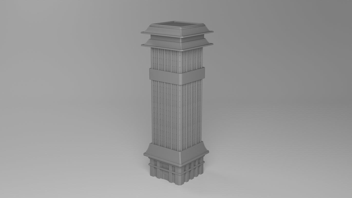 Asia Gebäude Erweiterung Dächer