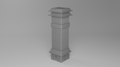 Asia Gebäude Erweiterung Dächer