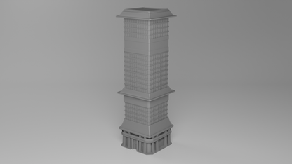 Asia Gebäude Erweiterung Spacer