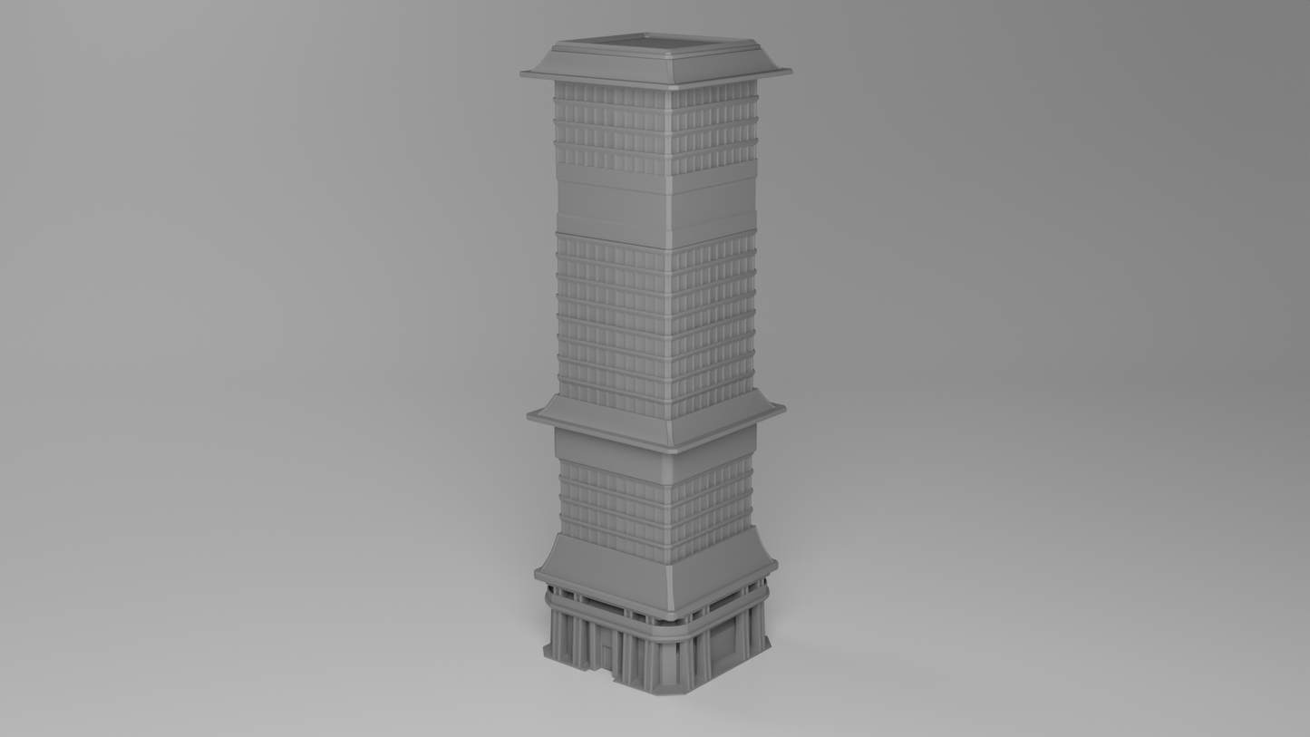 Asia Gebäude Erweiterung Dächer