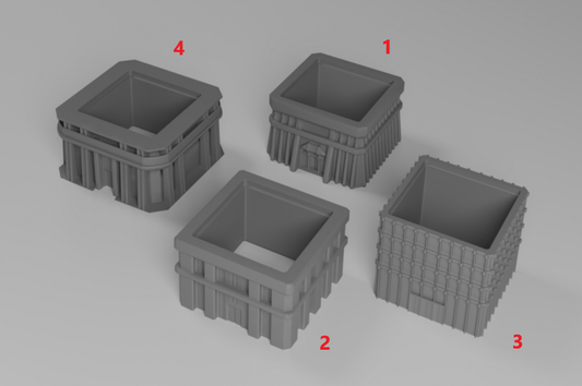 Asia Gebäude Starterset