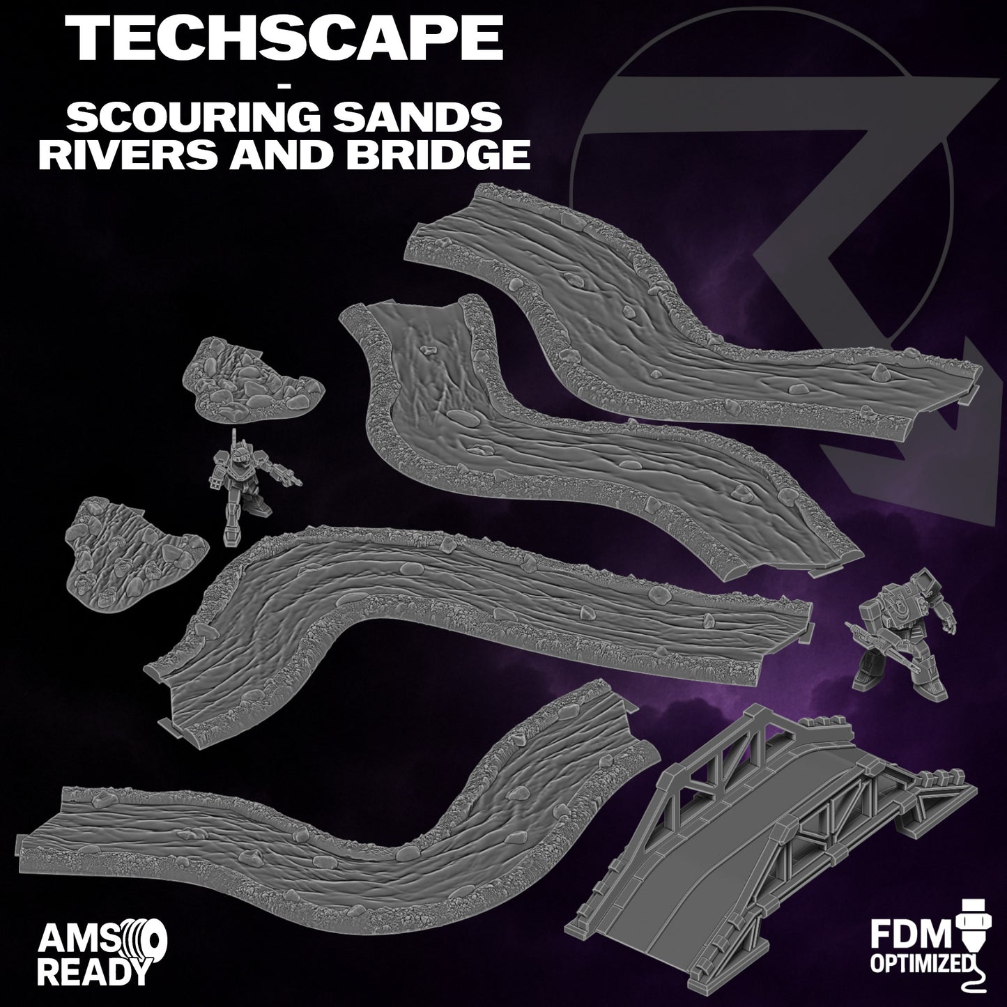 Techscape 6mm-Scouring Sands