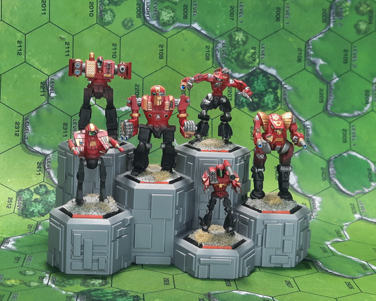 Six-Unit Level II Display Stand